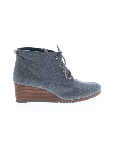 Pre-owned Dr. Scholl's Ankle Boots In Gray