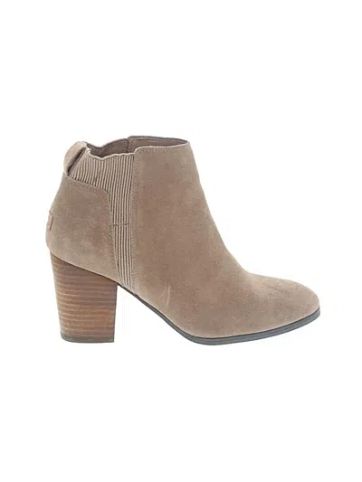 Pre-owned Dr. Scholl's Ankle Boots In Tan