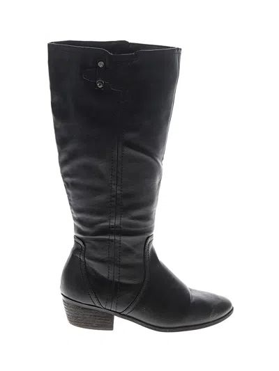 Pre-owned Dr. Scholl's Boots In Black