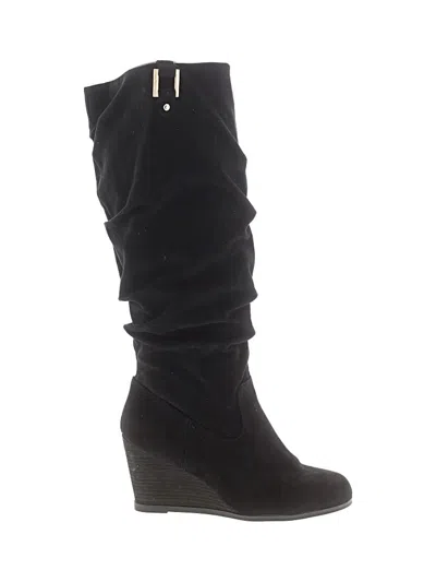 Pre-owned Dr. Scholl's Boots In Black