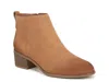 Dr. Scholl's Anya Zip Short Boots In Brown
