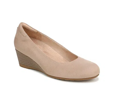 Dr. Scholl's Be Flex Wedge Pump In Blue