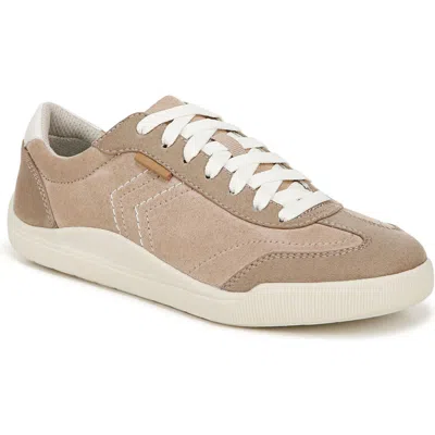 Dr. Scholl's Be True Sneaker In Taupe Fabric