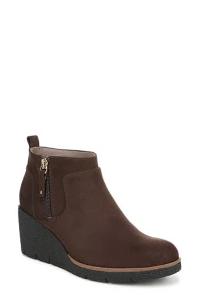 Dr. Scholl's Bianca Wedge Boot In Brown