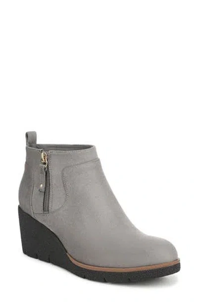 Dr. Scholl's Bianca Wedge Boot In Gray