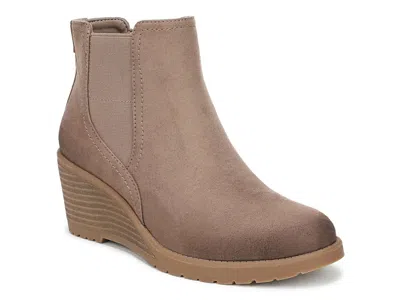 Dr. Scholl's Camden Wedge Bootie In Brown