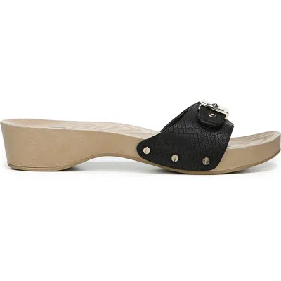 DR. SCHOLL'S DR. SCHOLL'S CLASSIC SNAKE EMBOSSED SANDAL