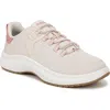 Dr. Scholl's Women's Feel At Ease Plantar Fasciitis Slip On Sneakers In Beige Fabric