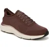 Dr. Scholl's Feel Ready Plantar Fasciitis Leather Sneaker (men) In Dark Brown