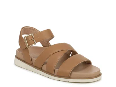 Dr. Scholl's Free Life Quarter Strap Sandal In Brown