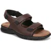 Dr. Scholl's Gavin Hook-and-loop Sandal In Brown