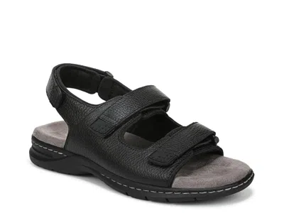 Dr. Scholl's Gavin Hook-and-loop Sandal In Black