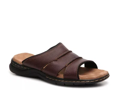 Dr. Scholl's Gordon Slide Sandal In Brown
