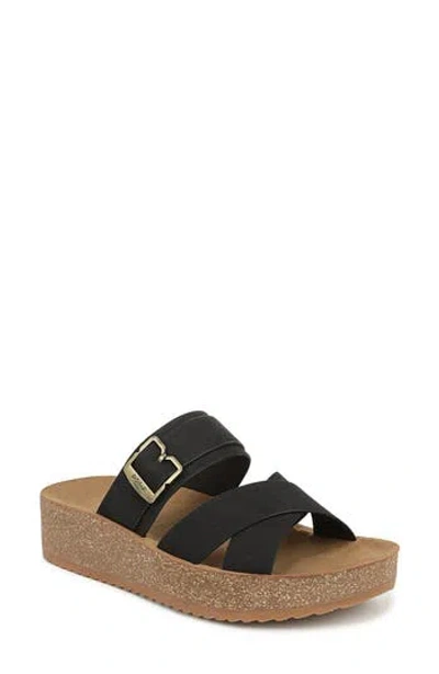 Dr. Scholl's Happy Day Wedge Sandal In Black