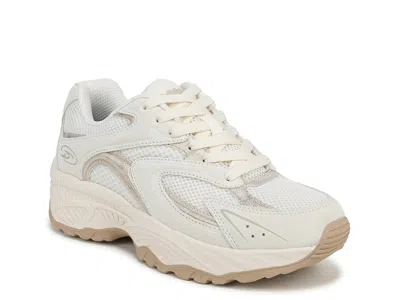Dr. Scholl's High Energy Walking Sneaker In White