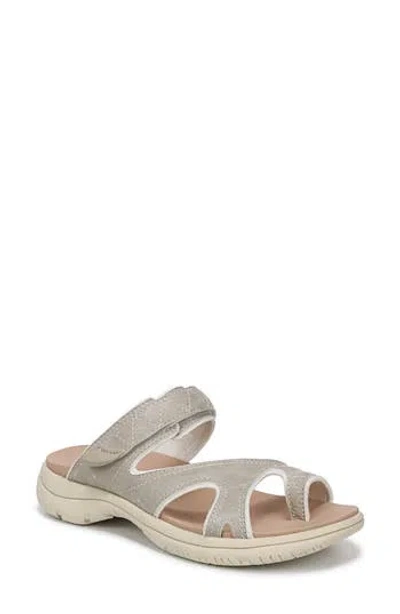 Dr. Scholl's Island Breeze Slide Sandal In Gray