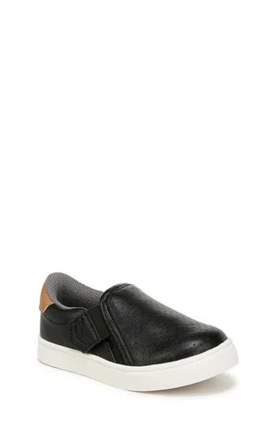Dr. Scholl's Kids' Madison Sneaker In Black Faux Leather