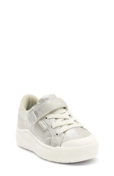 Dr. Scholl's Kids' Time Off Sneaker In Silver
