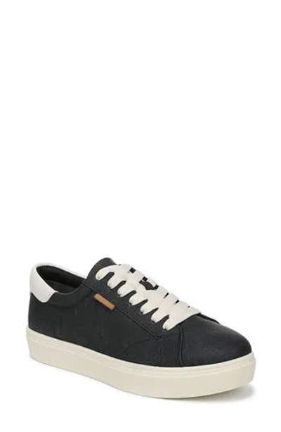 Dr. Scholl's Madi Twill Platform Sneaker In Black