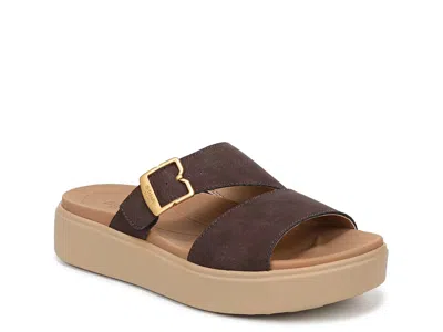 Dr. Scholl's Madison Cloud Platform Sandal In Brown