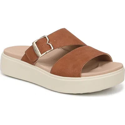 Dr. Scholl's Madison Cloud Platform Sandal In Brown