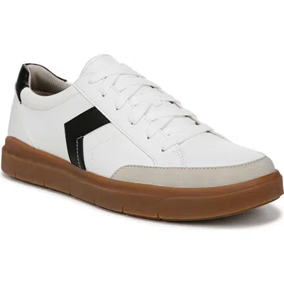 Dr. Scholl's Madison Low Top Sneaker In White/black
