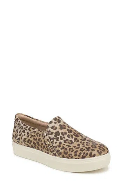 Dr. Scholl's Madison Zip Slip-on Sneaker In Animal Print