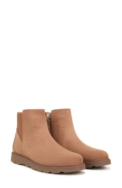 Dr. Scholl's Maryland Wedge Zip Bootie In Honey