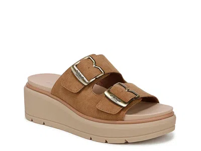 Dr. Scholl's Nice Day Max Og Wedge Sandal In Brown