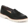 Dr. Scholl's Nice Day Penny Loafer In Black/white