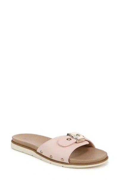 Dr. Scholl's Nice Iconic Slide Sandal In Blush