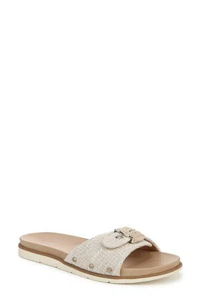 Dr. Scholl's Nice Iconic Slide Sandal In Light Gold