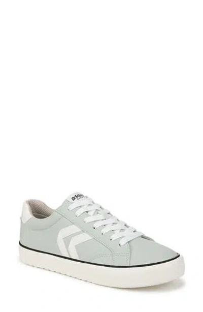 Dr. Scholl's Women's Offline Lace Up Sneakers In Ocean Green Faux Leather