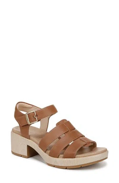 Dr. Scholl's Oh Kay Sandal In Honey Brown