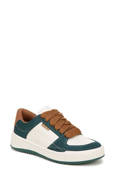 Dr. Scholl's Women's Ollie Platform Sneakers In Emerald Green Faux Leather