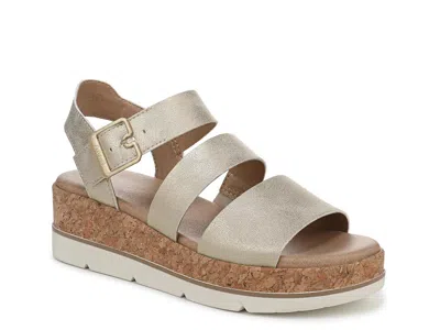 Dr. Scholl's Once Twice Espadrille Sandal In Gray