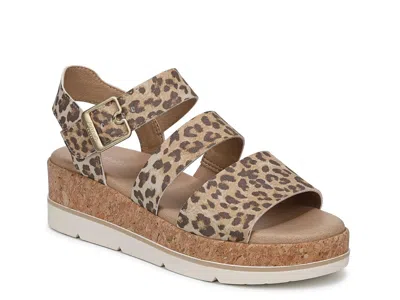 Dr. Scholl's Once Twice Espadrille Sandal In Brown
