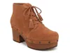 Dr. Scholl's Original Chic Platform Bootie In Brown