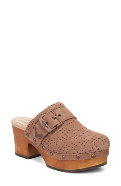 Dr. Scholl's Original Ranch Platform Clog In Brown