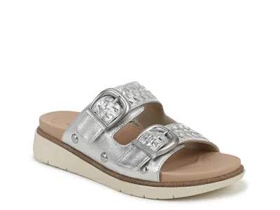 Dr. Scholl's Palmdale Sandal In Silver