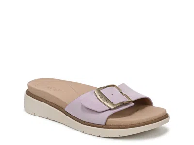 Dr. Scholl's Paradis Buckle Slide Sandal In Purple