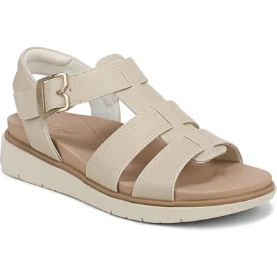 Dr. Scholl's Penny Fisherman Platform Sandal In Neutral
