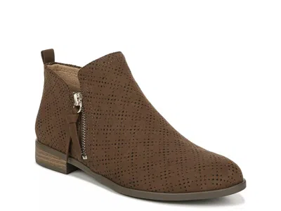 Dr. Scholl's Rate Zip Bootie In Brown