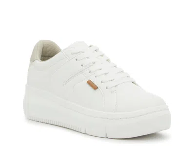 Dr. Scholl's Sadie Platform Sneaker In White