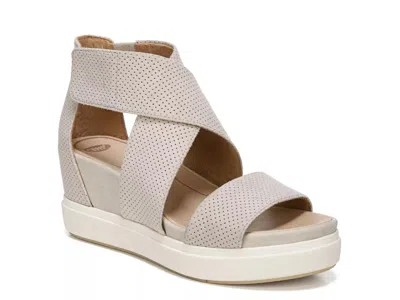 Dr. Scholl's Scheena Wedge Sandal In Neutral