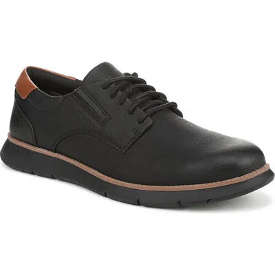 Dr. Scholl's Synergy Plain Toe Derby In Black