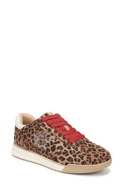 Dr. Scholl's Throw Back Retro Sneaker In Animal Print