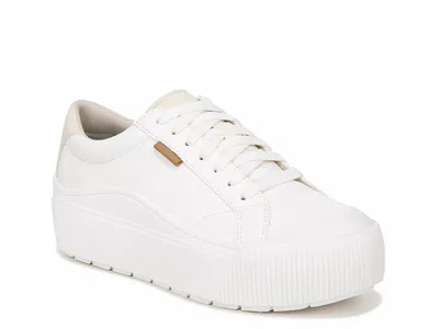 Dr. Scholl's Time Off Max Platform Sneaker In White