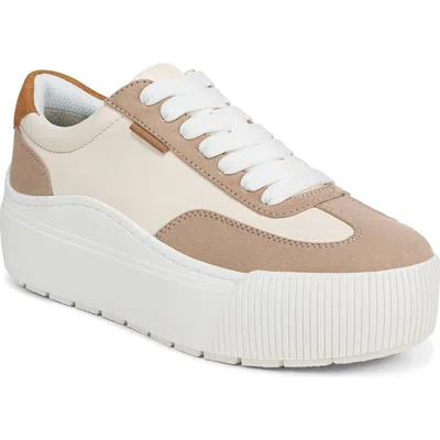 Dr. Scholl's Time Off Most Platform Sneaker In Neutral