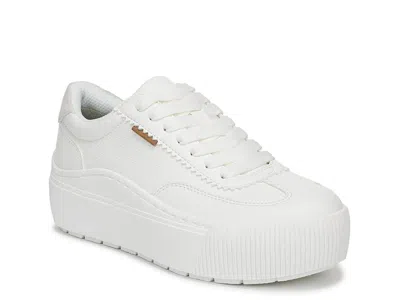 Dr. Scholl's Time Off Most Platform Sneaker In White